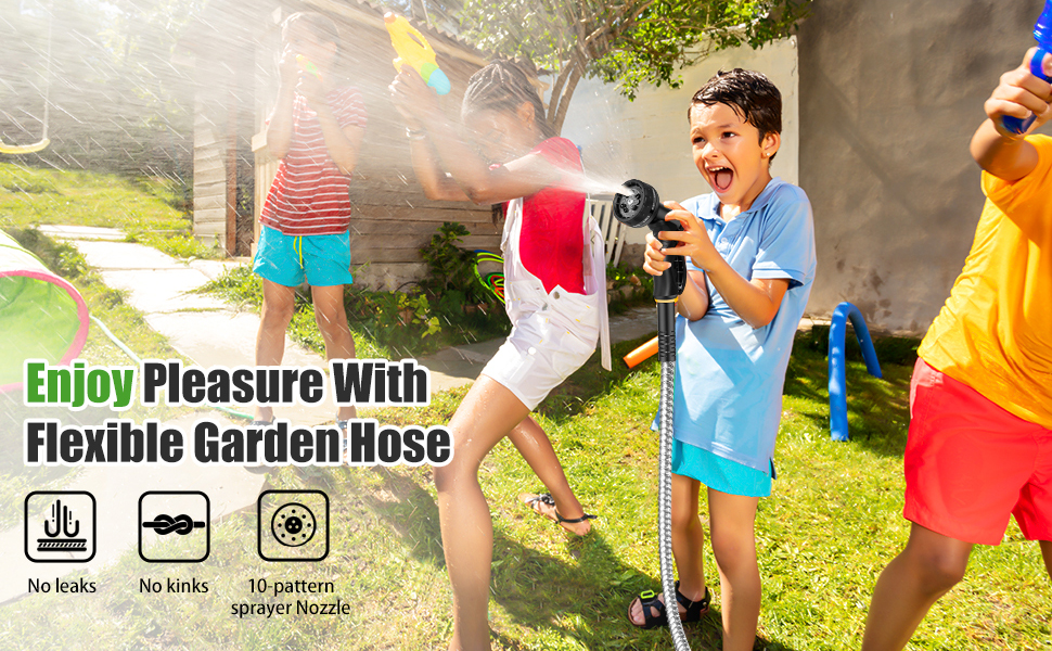 Metal garden hose