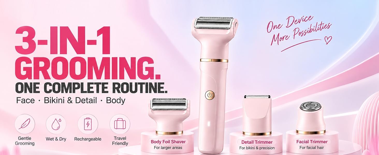 3 in 1 Grooming Kits