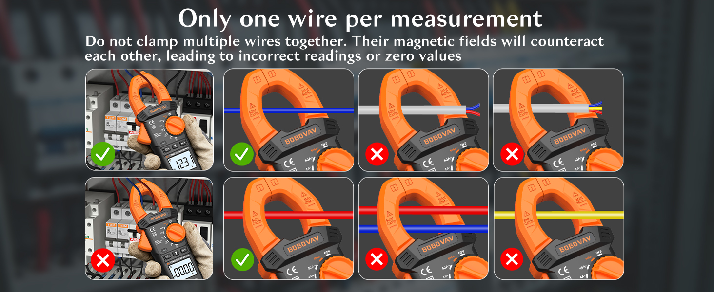 Operation Precautions of Amp Clamp Meter