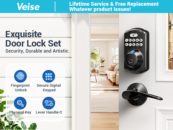 keyless entry door lock