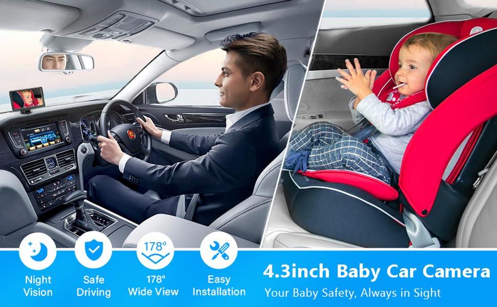 4.3in Baby Car Camera