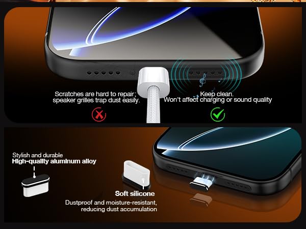 for iphone 18 pro max dust plug