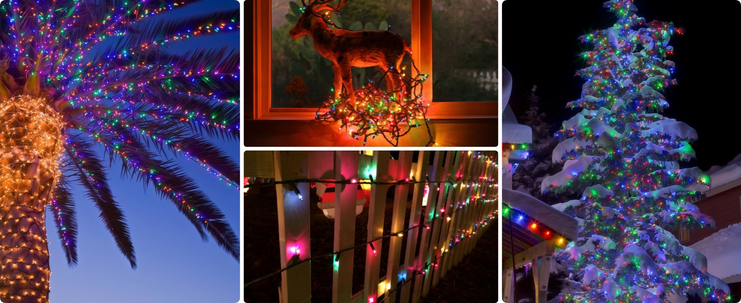 Festive Colorful Glow