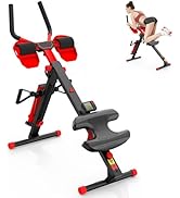 Magnetic Rowing Machine for Home Adjustable 8-Speed Booster Burn Fat &amp; Sculpt Muscles Supports Up...