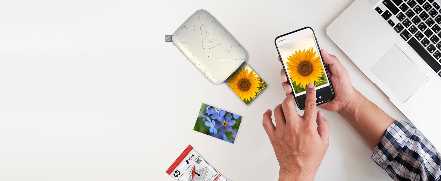 HP 2.3 x 3.4" Premium Zink Photo Paper