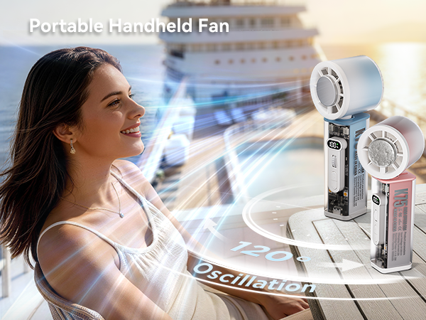 Oscillating Portable Fan