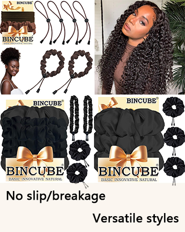 Hair Ties For Afro Puff