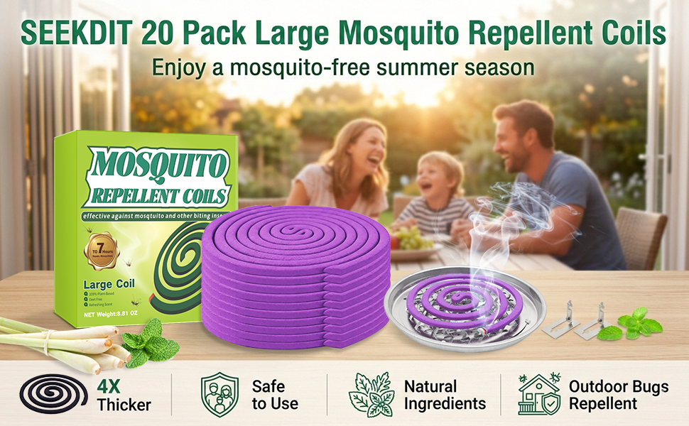 mosquito repellent coils relaxation mosquitos away
