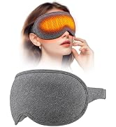 Sleep Mask, EVA BELLE Heated Eye Mask, Electric Sleeping Eye Mask, Warm Eye Compress Mask for Dry...