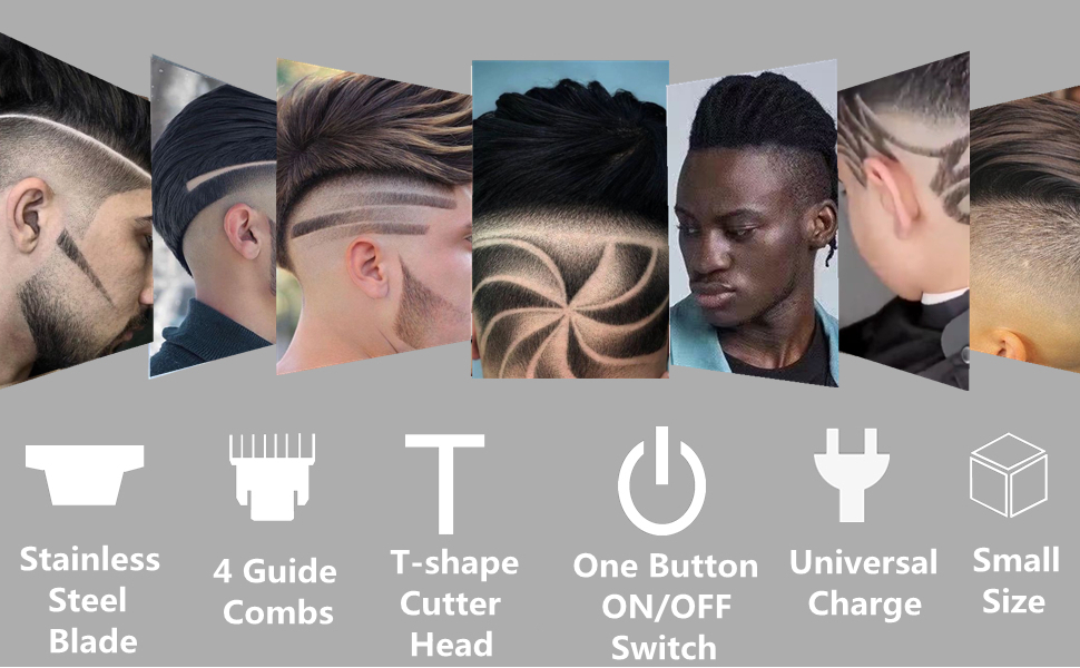 T Blade Hair Clippers For Various Hairstyles