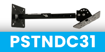 speaker; wall; ceiling; mount; stand; bracket; adjustable; swivel; telescopic; arm; pyle; PSTNDC31