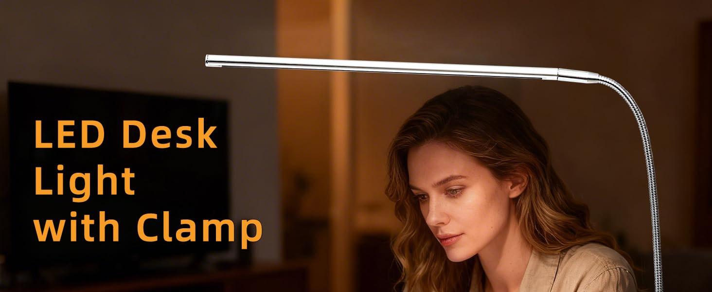 desk lamp with clamp