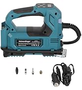 Cordless Tire Inflator Air Compressor Compatible with Makita 18V Battery, 120W Digital Air Pump, ...