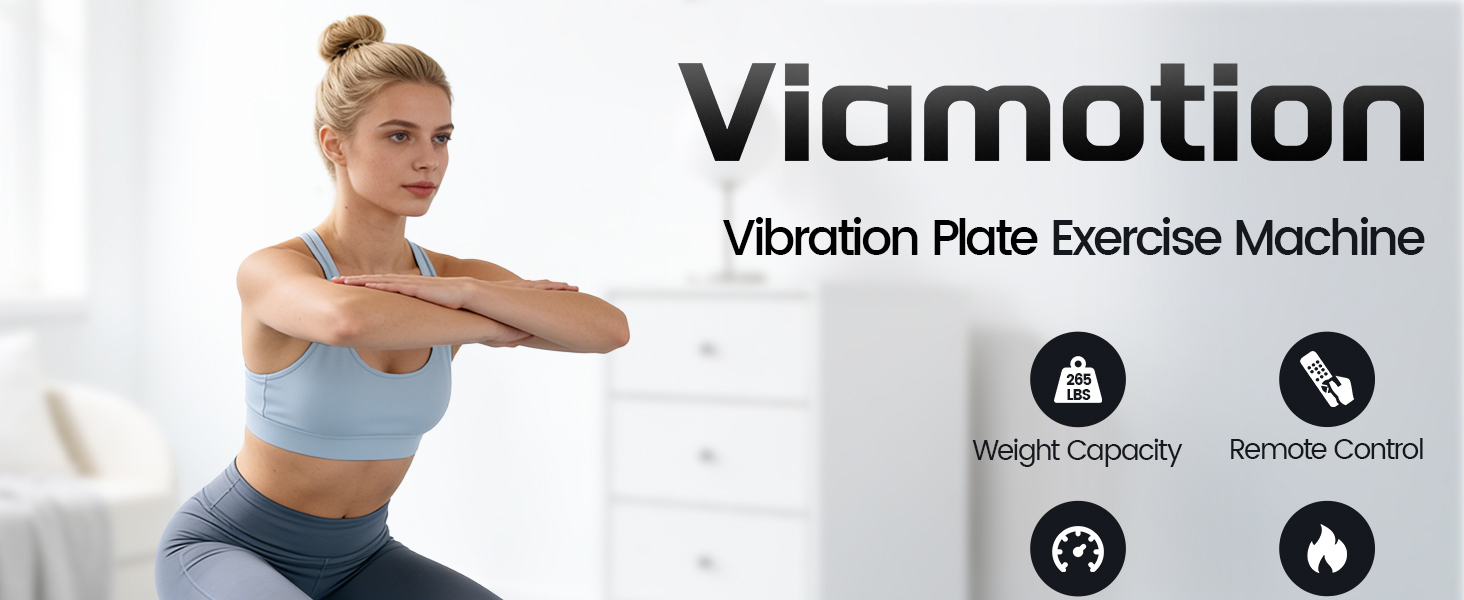 Vimamotion vibration plate exercise machine