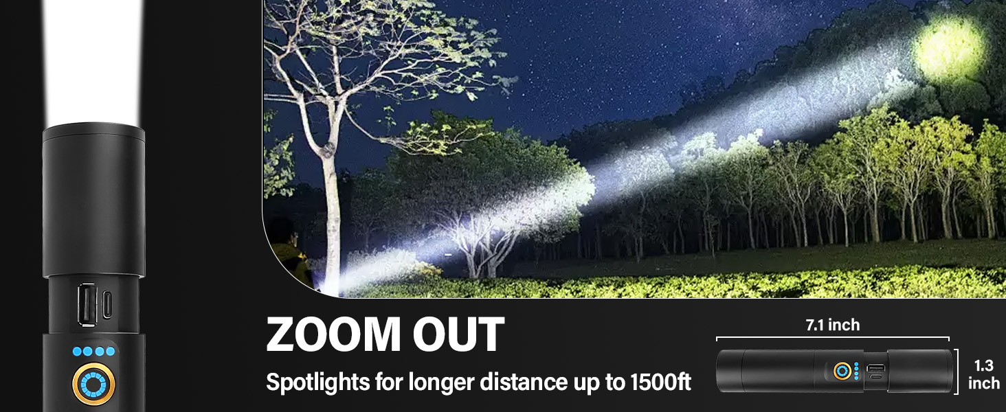 long range flashlight
