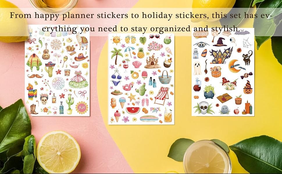holiday stickers