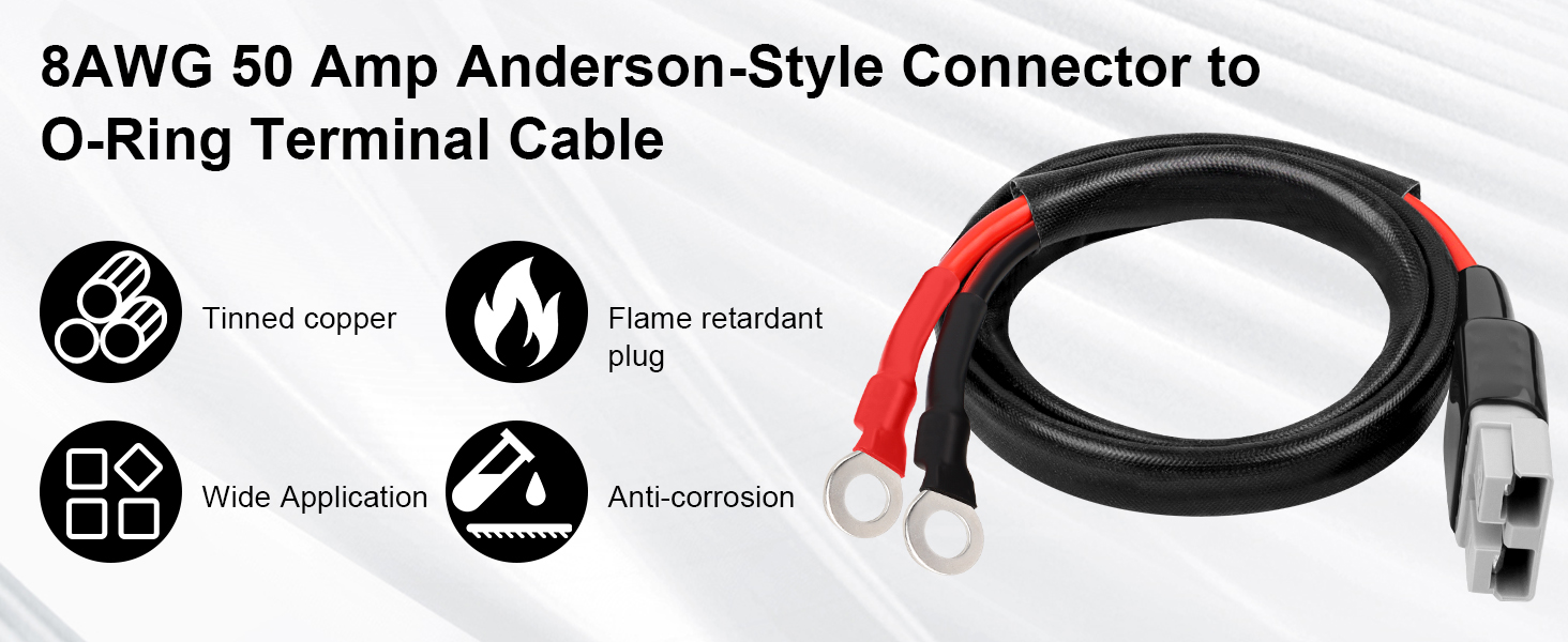 8AWG Battery Quick Connect Cable