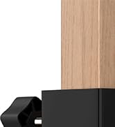 No-Drill Anti-Theft Doorbell Mount for Tapo, Rental-Friendly Secure Holder, Black (1 Pack)