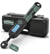 CHEERSONIC 1/4" Digital Torque Wrench | 1.1-22.1 ft.lb | ±2% Accuracy | Dual Alarm System | Short...