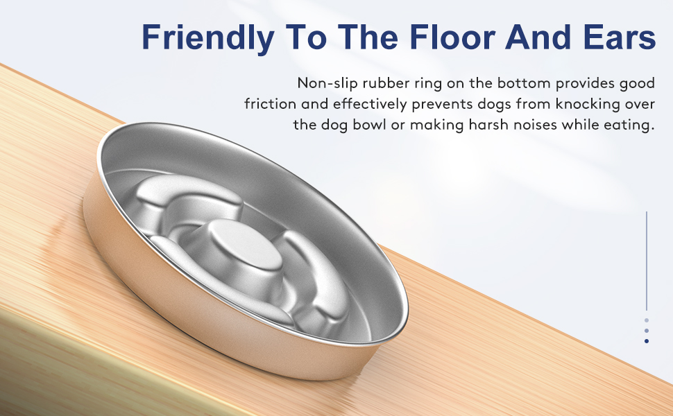 Slow Feeder Dog Bowls