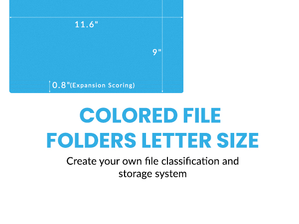 manilla folders 8.5 x 11