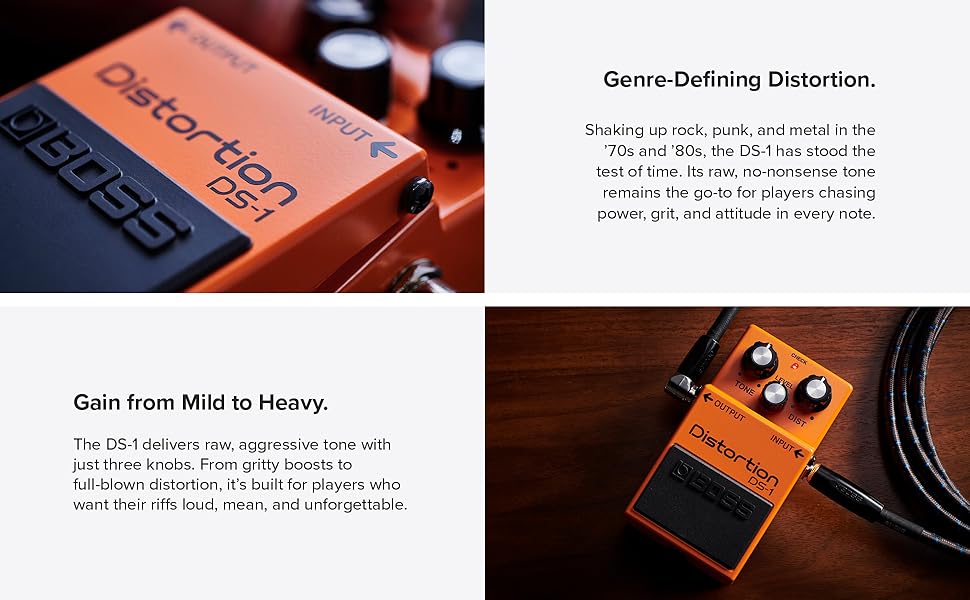 BOSS; Roland; Distortion; Overdrive; Pedal; TC Electronic; Xotic; Fender; Ibanez Tubescreamer; MXR
