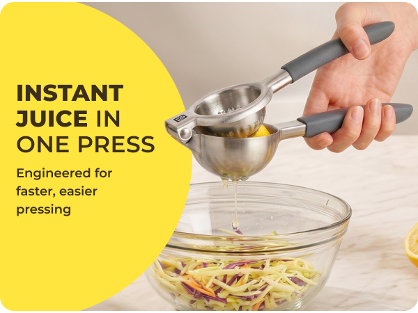 Stainless Steel Lemon Squeezer Kensington London