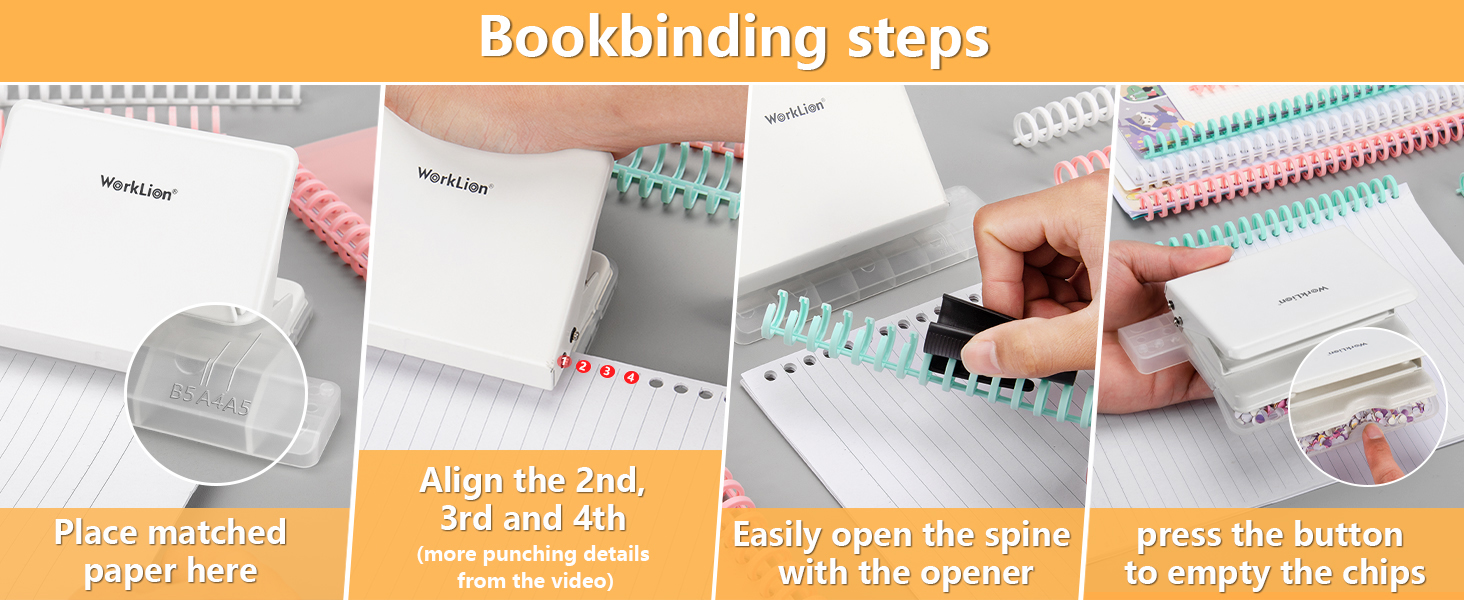 refill the binder with spine