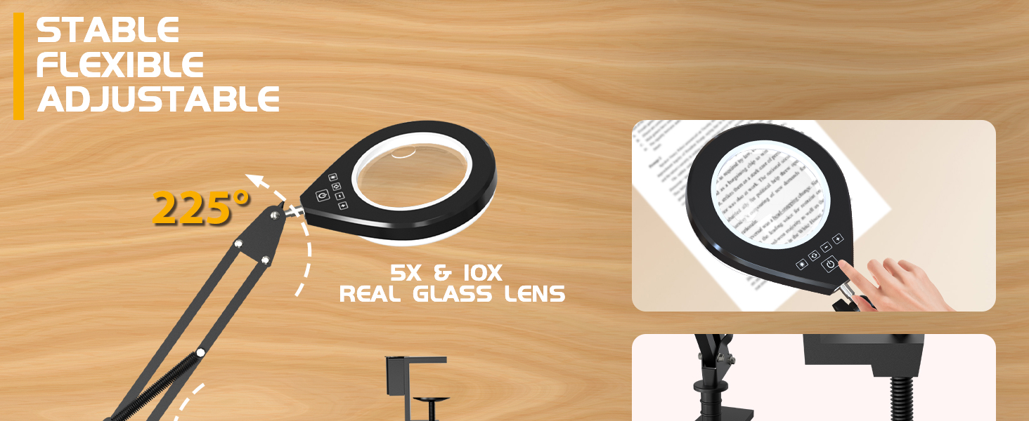 magnifying lamp