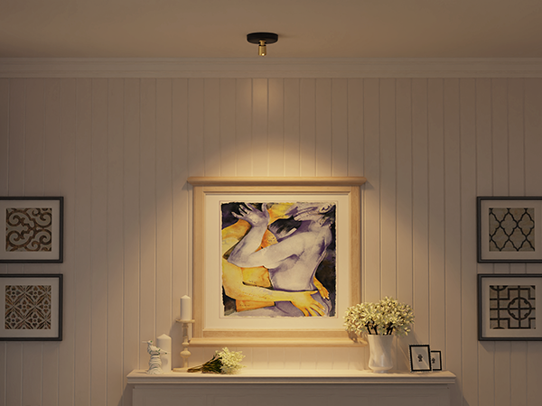 spotlights for wall art