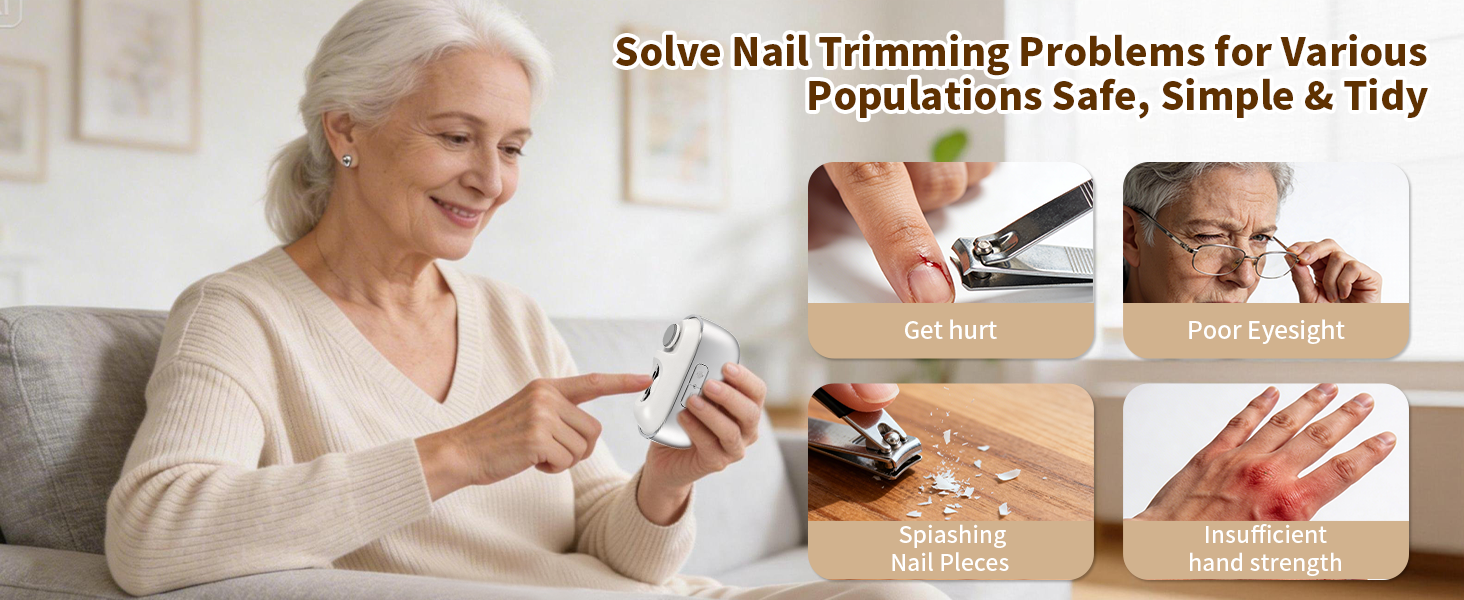 automatic nail clippers for seniors