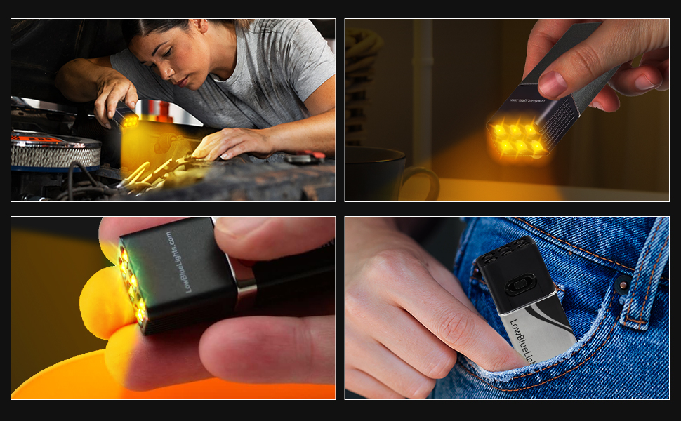 amber flashlight low blue lights 100% blue light blocking light night flashlight blocks blue light