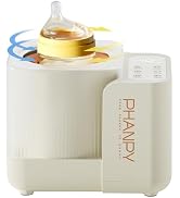 Phanpy SmartSwirl Waterless Bottle Warmer - Patented Airbag Heating for Nutrient Protection, Off-...
