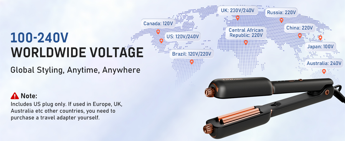 100-240V WORLDWIDE VOLTAGE