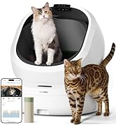PETLIBRO Automatic Litter Box with AI-Camera Waste Analysis, Auto Odor-Control Self Cleaning Litt...