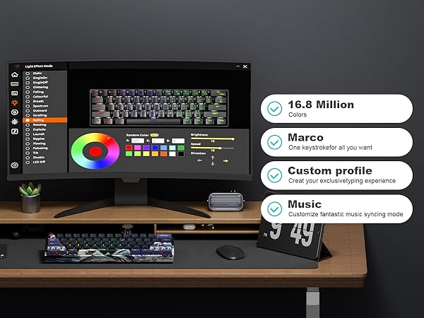 60% Wireless Mechanical Keyboard