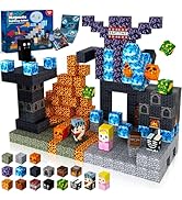 Annexfun Magnetic Blocks - 100PCS Build Magnetic Dark Mechanical Guardian Castle - Magnetics Toys...