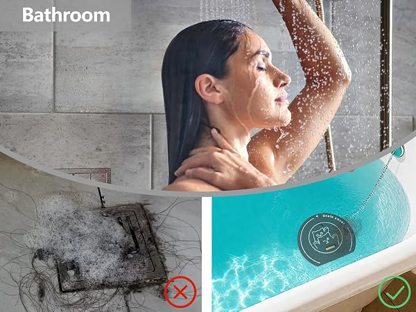 shower hair drain catcher