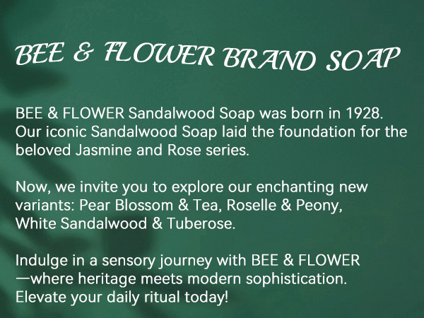 bee flower soap