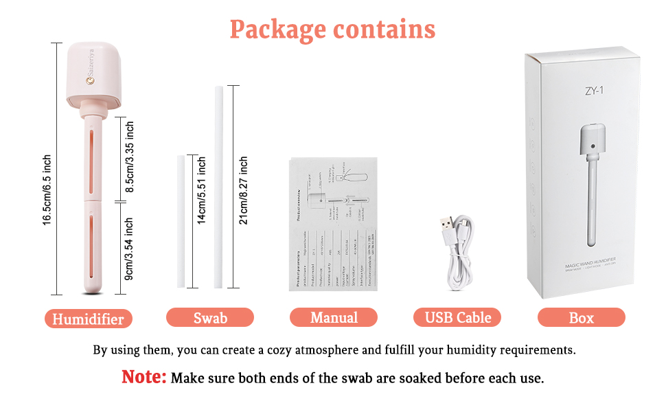 portable mini humidifier desk personal humidifier indoor small travel humidifiers for hotel office