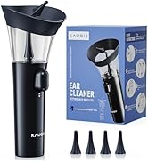 KAUGIC Manual Ear Wax Cleaner – Safe, Comfortable & Easy to Use Seamless One-Hand Operation, Dark...