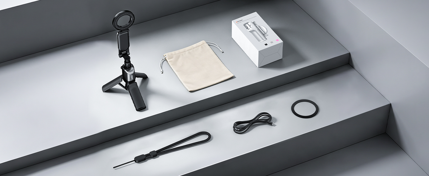 Magnetic Phone Selfie Stick Tripod with Wireless Remote