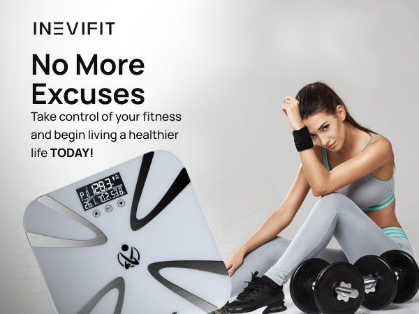 I-BA003 - INEVIFIT - Best Body Fat Scale - Premium A+ - Mobile
