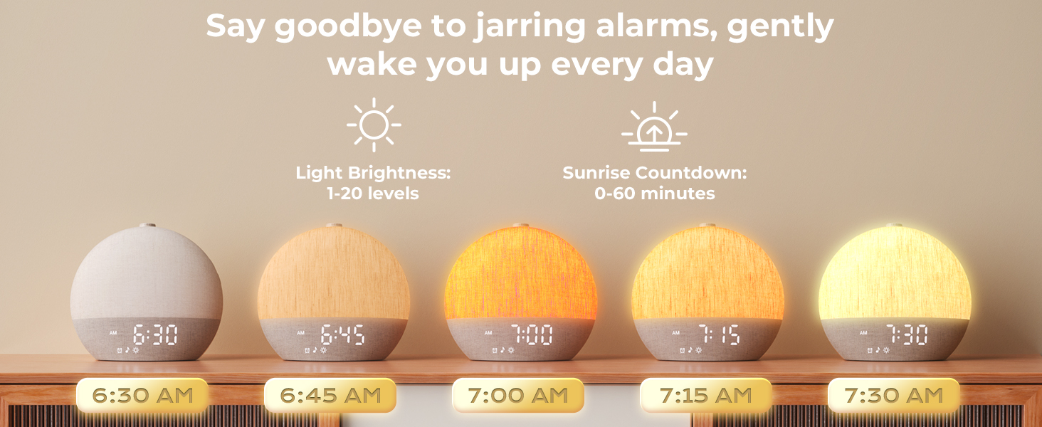 Sunrise Alarm Clock
