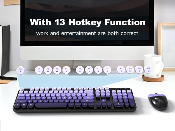 wireless keyboard and mouse combo