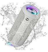 Ortizan Portable Bluetooth Speaker, IPX7 Waterproof Wireless Speaker with 24W Loud Stereo Sound, ...