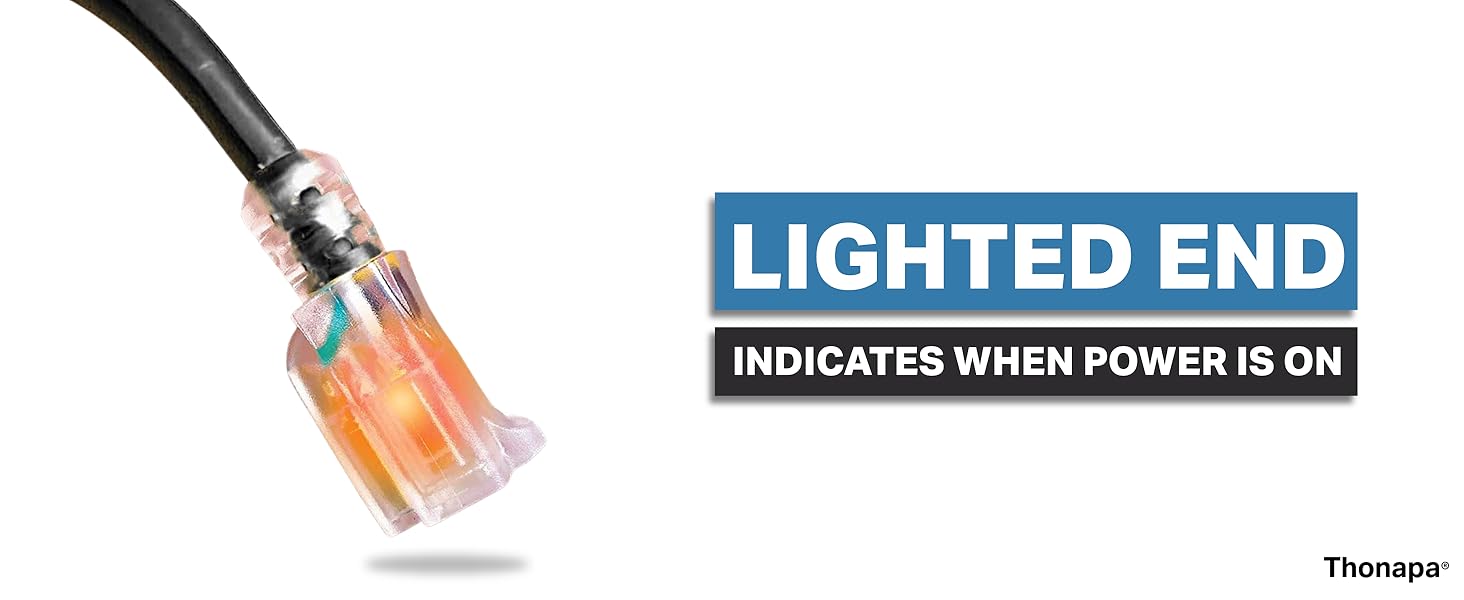 Thonapa Extension Cord - Black