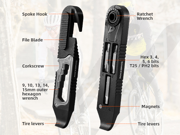 Multifunctional Bike Tool Kit
