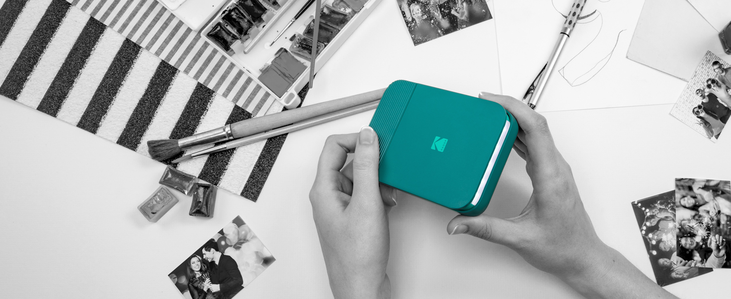 Kodak Smile Printer power on 