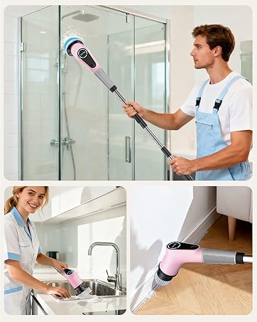 electric spin scrubber